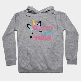 Kids Kinder Garten Magical Back To School Girls Kindergarten Unicorn Hoodie